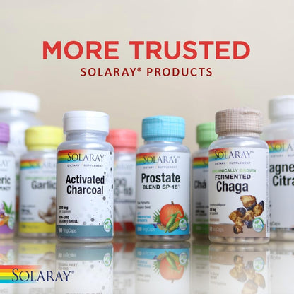 Solaray Capryl - Caprylic Acid Capsules with Calcium, Magnesium and Zinc