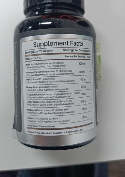 Root Complex with L-Arginine & L-Citrulline - Supports Energy and Vitality, 180 Capsules