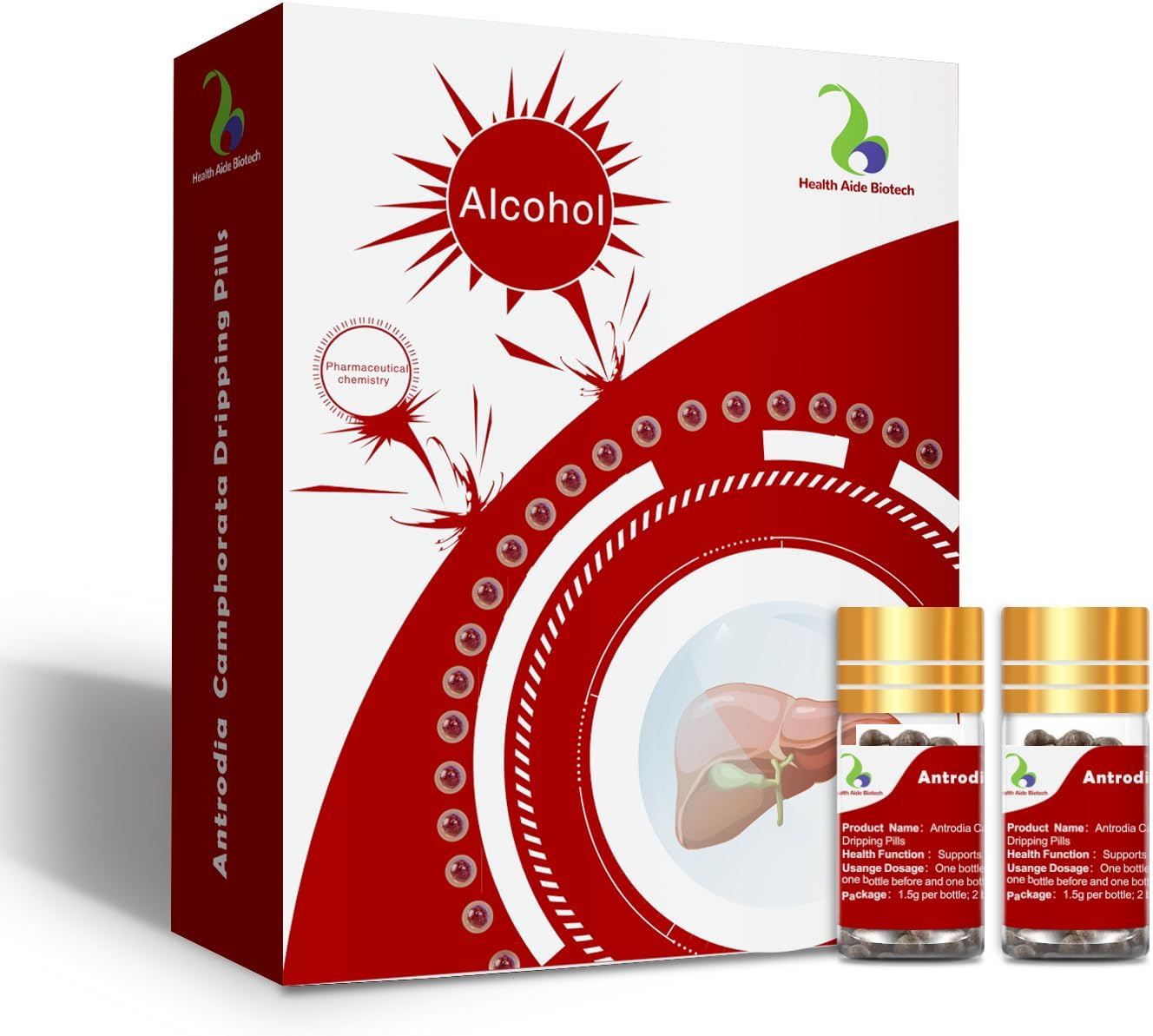 Antrodia Camphorata Dripping Pills – Traditional Liver Support - görsel 1