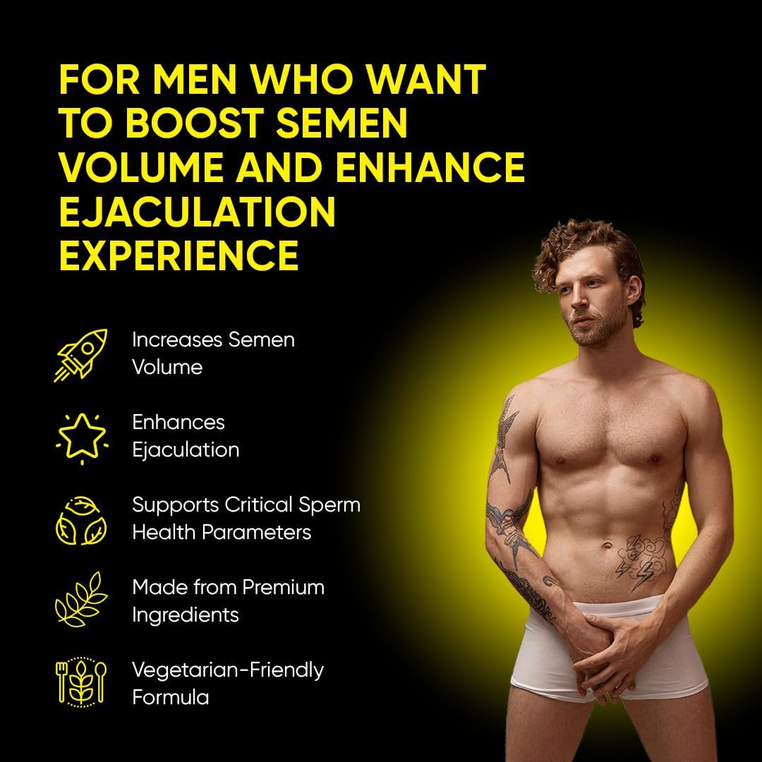 Pineapple C*M Gummies – Semen Volume and Sperm Health Supplement (60 Gummies, 1 Month Supply) - görsel 5