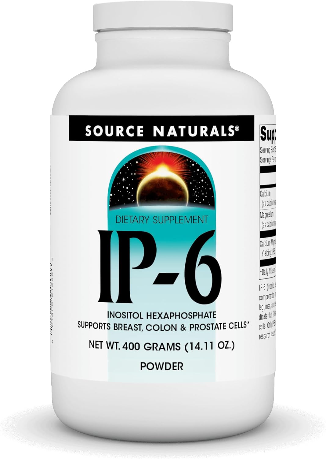 Source Naturals IP-6 Powder, 2500 mg – 400 g - görsel 1