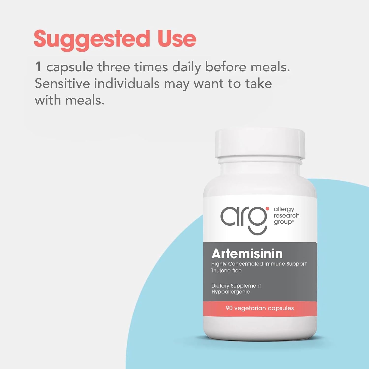 ARG Artemisinin - 200 mg Sweet Wormwood Extract - Traditional Immune & Digestive Support - 90 Capsules - görsel 3