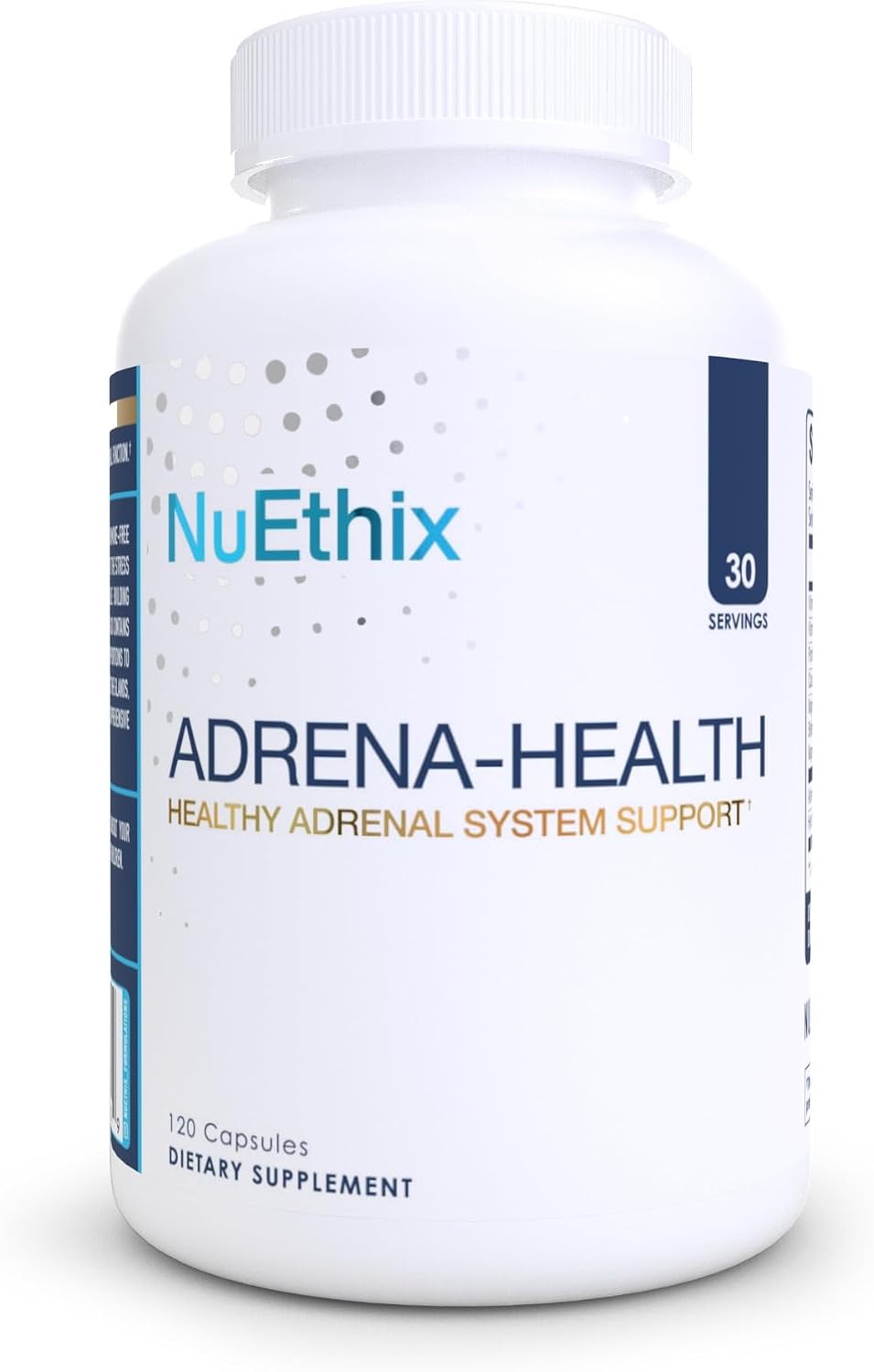 NuEthix Formulations Adrena-Health – Adrenal Support Supplement (120 Capsules) - görsel 1