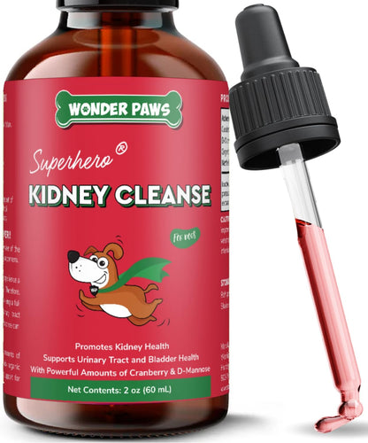 Wonder Paws Premium Kidney Support for Dogs – Cranberry Supplement – Liquid 60ml