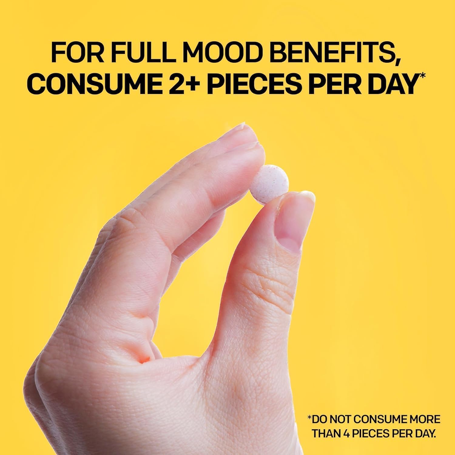 Mood Bites – Saffron & Vitamin B3 Mood Supplement, 30 Chewable Tablets - görsel 4