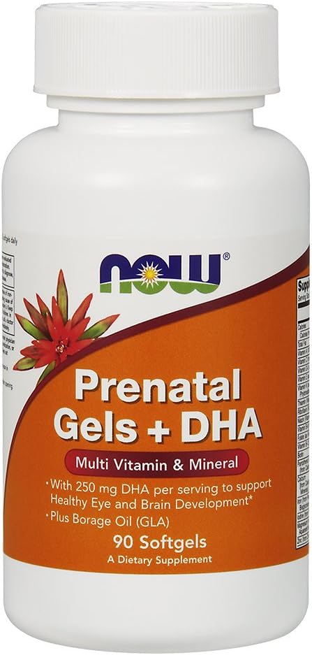 NOW Foods Pre-Natal Multivitamin with DHA Softgels - görsel 1