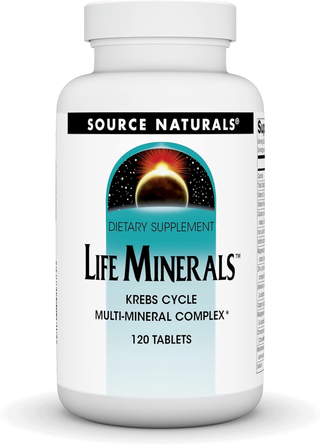 Source Naturals Life Minerals, Krebs Cycle Multi-Mineral Complex - 120 Tablets - görsel 1