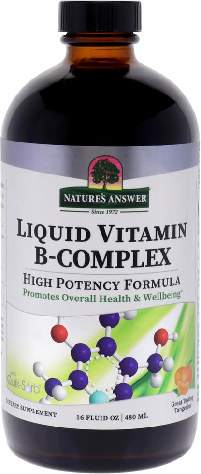 Nature's Answer Vitamin B Complex - Liquid, 473 ml