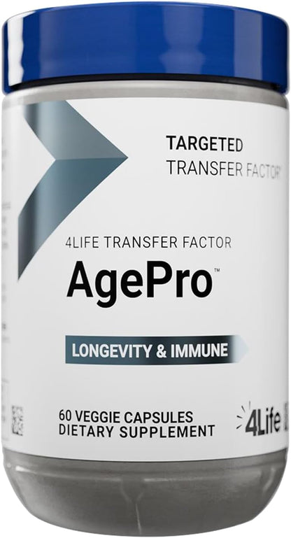 4Life Transfer Factor AgePro Healthy Ageing Support with NMN, 60 Capsules