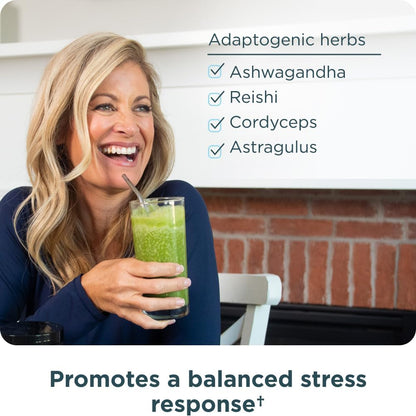Ancient Nutrition Organic Super Greens Powder - Spirulina, Chlorella, Probiotics, 25 Servings
