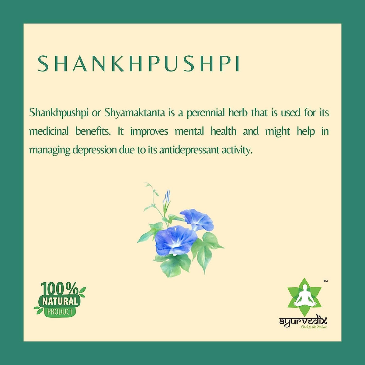 Ayurvedix Shankhpushpi Ark 3-Pack | Pure Natural Hydrosol | Supports Cognitive Function, Memory & Focus - görsel 4