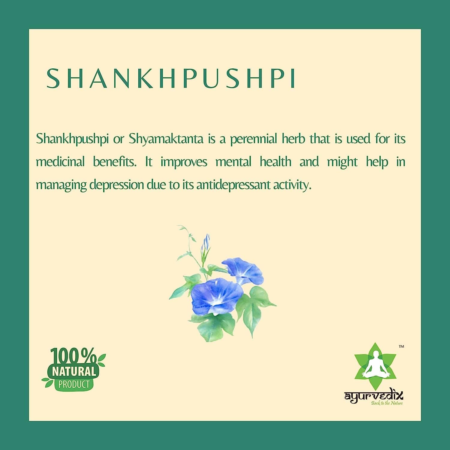 Ayurvedix Shankhpushpi Ark 3-Pack | Pure Natural Hydrosol | Supports Cognitive Function, Memory & Focus - görsel 4