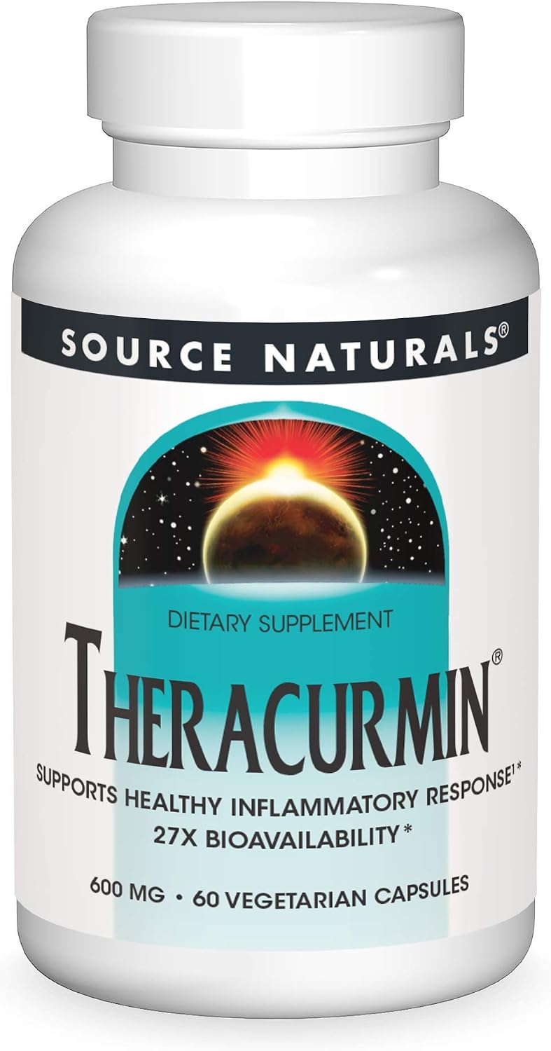 Source Naturals Theracurmin, 600 mg – 30 Vegetarian Capsules | High Absorption Curcumin - görsel 6