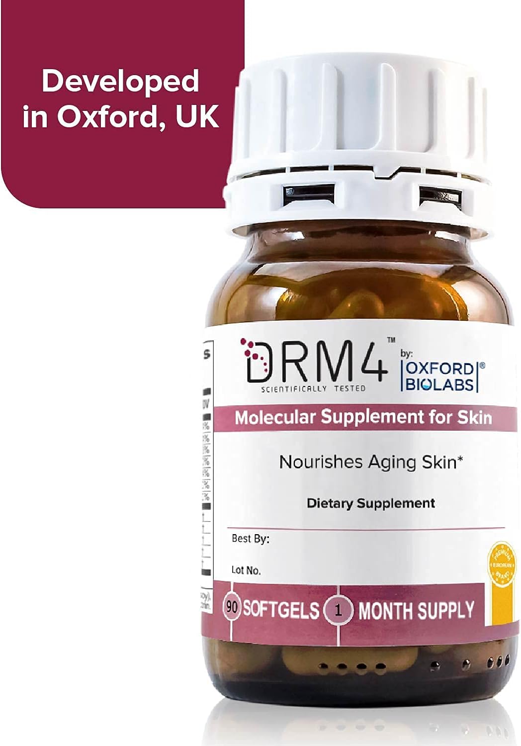 Oxford Biolabs DRM4 Supplement for Skin – Protection Against Premature Skin Ageing - görsel 3