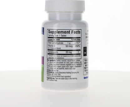 Prevagen Extra Strength Mixed Berry Chewable Tablets - 30 Tablets - 20mg Apoaequorin + Vitamin D3 - Includes 7-Day Pill Minder