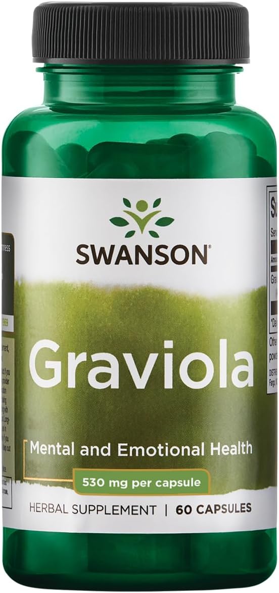 Swanson Graviola 530 mg 60 Capsules - görsel 1