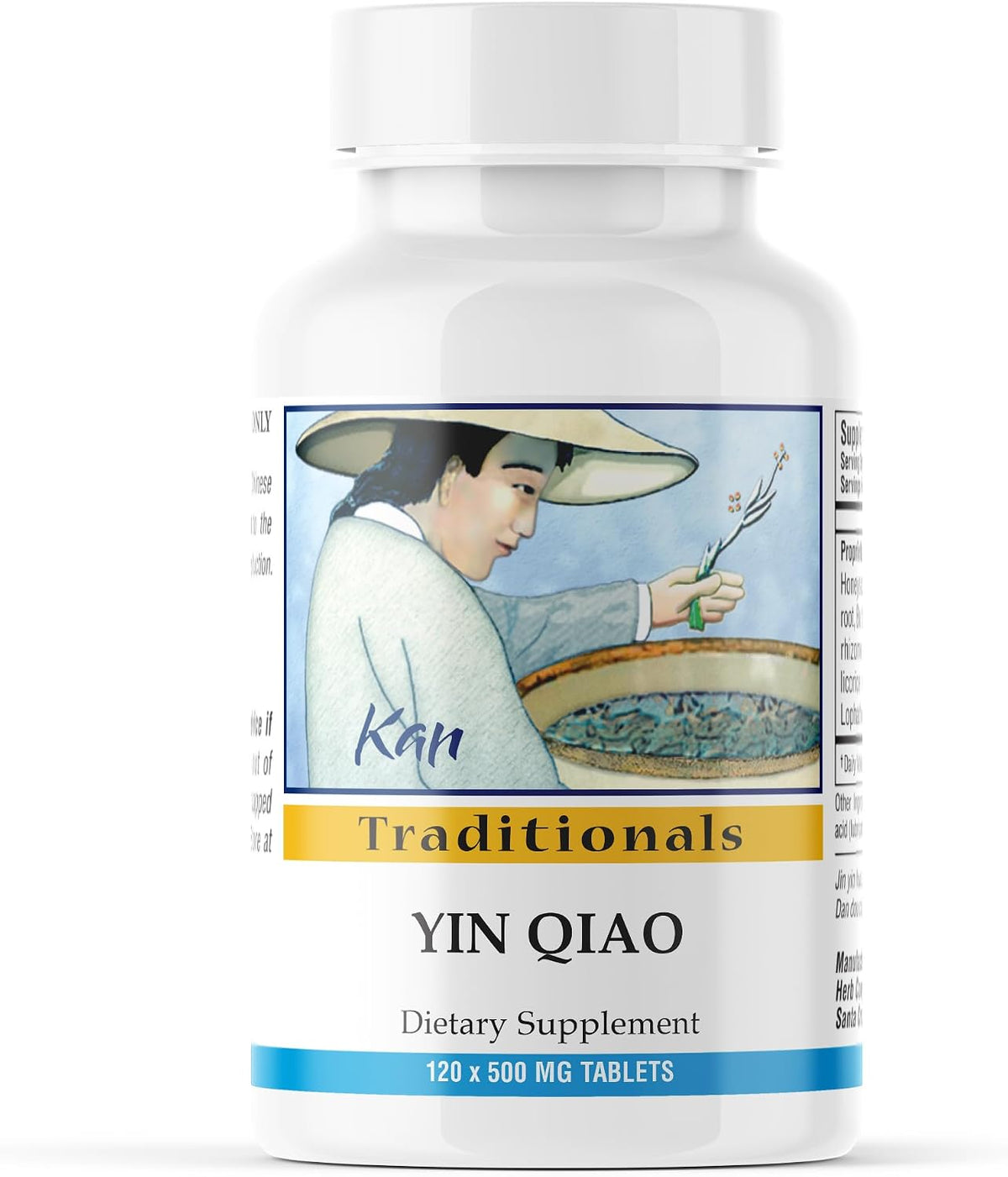 Kan Herbs Company Yin Qiao – Traditional Chinese Herbal Formula – 120 Tablets - görsel 1