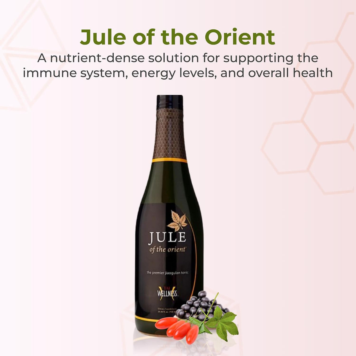 Youngevity Jule of the Orient Organic SuperJuice with 15+ Superfoods - Fruit and Vegetable Tonic (750 ml) - görsel 2