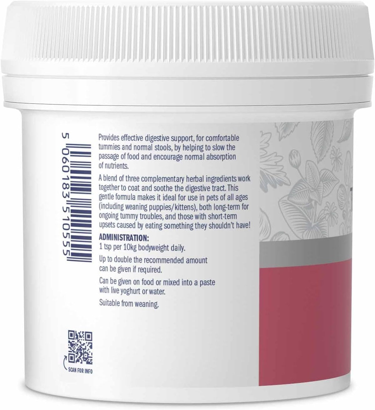 Dorwest Tree Barks Powder for Dogs and Cats - görsel 2