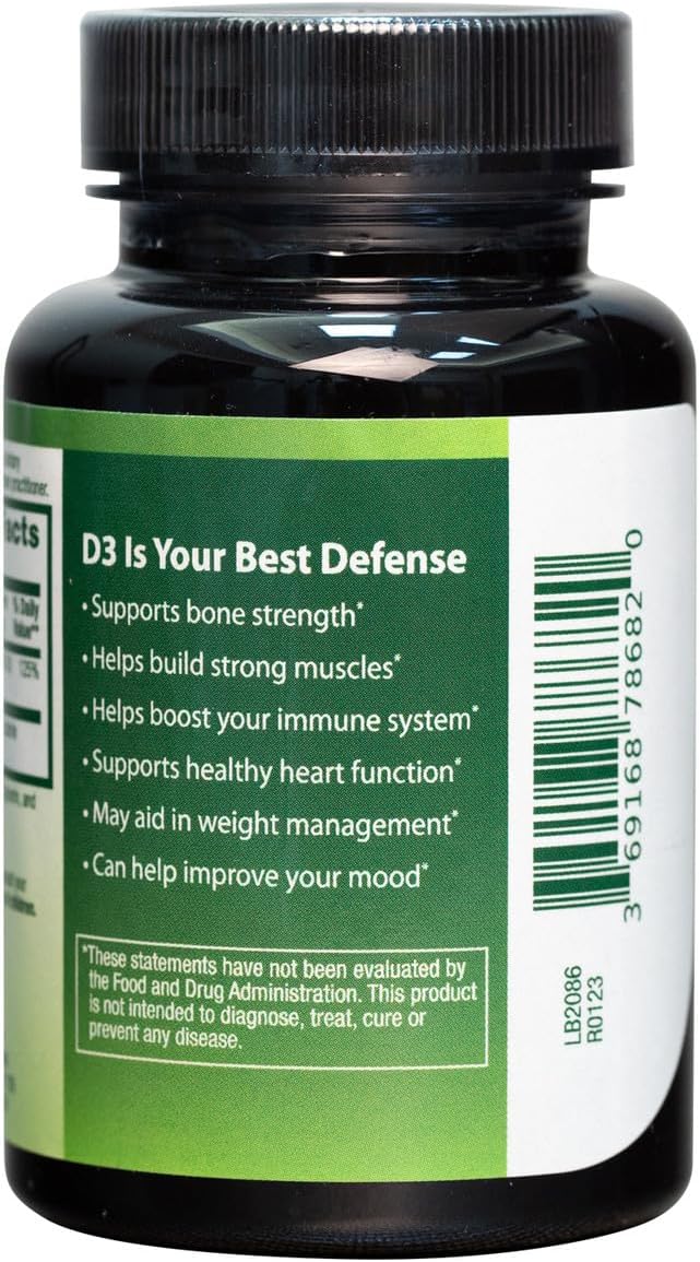 Vitamin D3 1000IU (25 mcg) | 90 Soft gel capsules - görsel 2