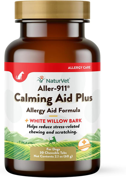 NaturVet Hemp Allergy Aid Supplement for Dogs – 120 Soft Chews