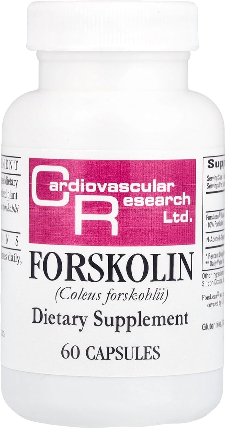 Cardiovascular Research Forskolin, White, 60 Capsules - görsel 1