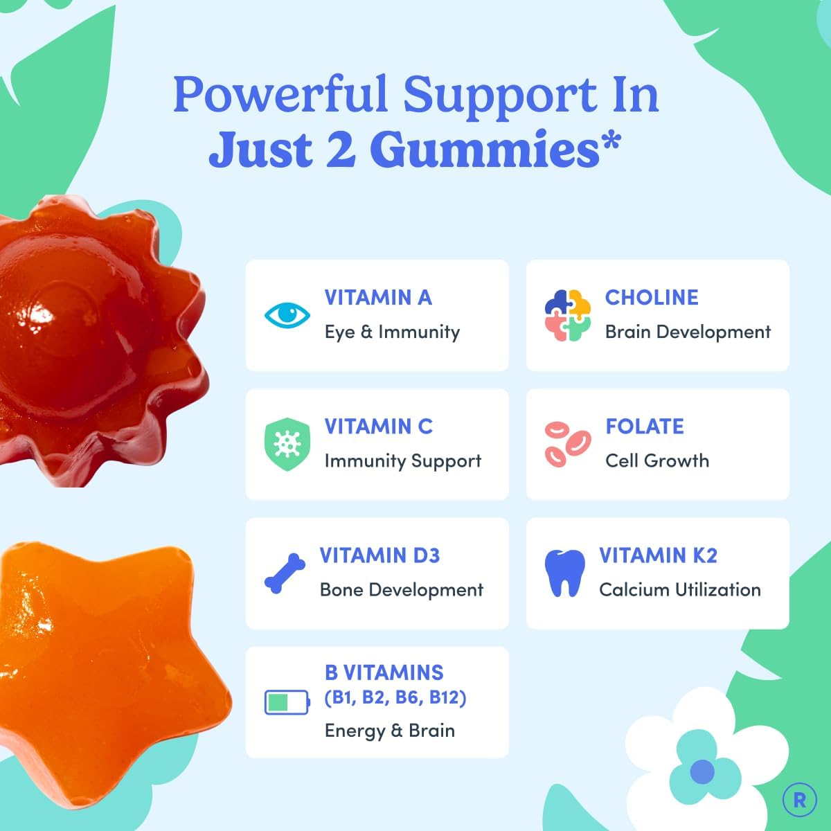 Toddler Multivitamin Gummies for Ages 2 & 3 – 60 Count - görsel 5