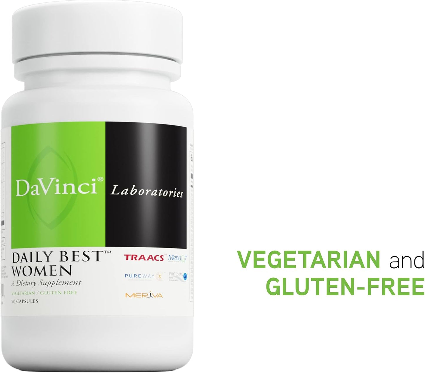 Daily Best Women - Comprehensive Multivitamin with Vitamin B6, B12, C, K2 and More - 90 Capsules - görsel 5