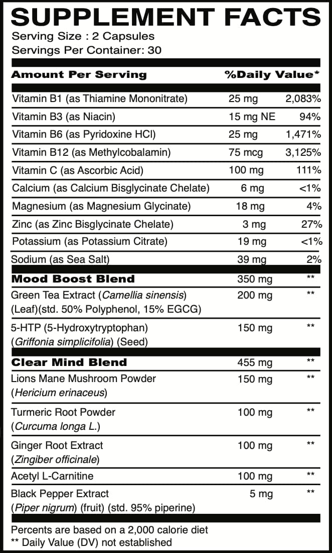 Harmony Festival Recovery: Post-Festival Supplement with 5-HTP and B-Vitamins - görsel 4