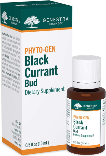 Genestra Brands Black Currant Bud Herbal Supplement, 15 ml
