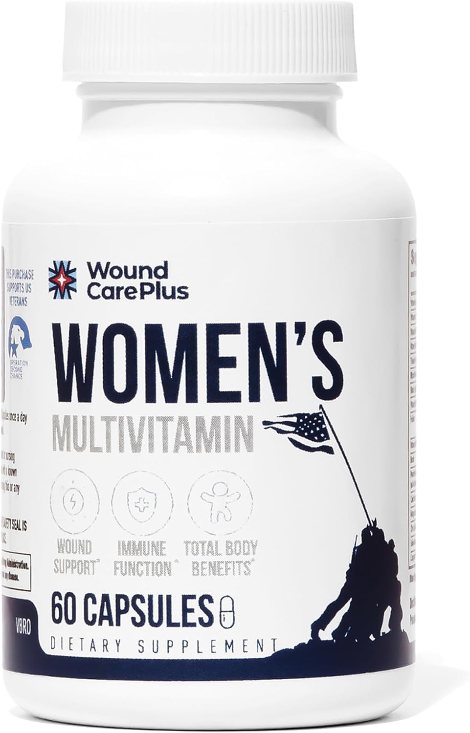 Wound Care Plus Women's Multivitamin - Complete Vitamin & Mineral Complex - 60 Capsules - görsel 1