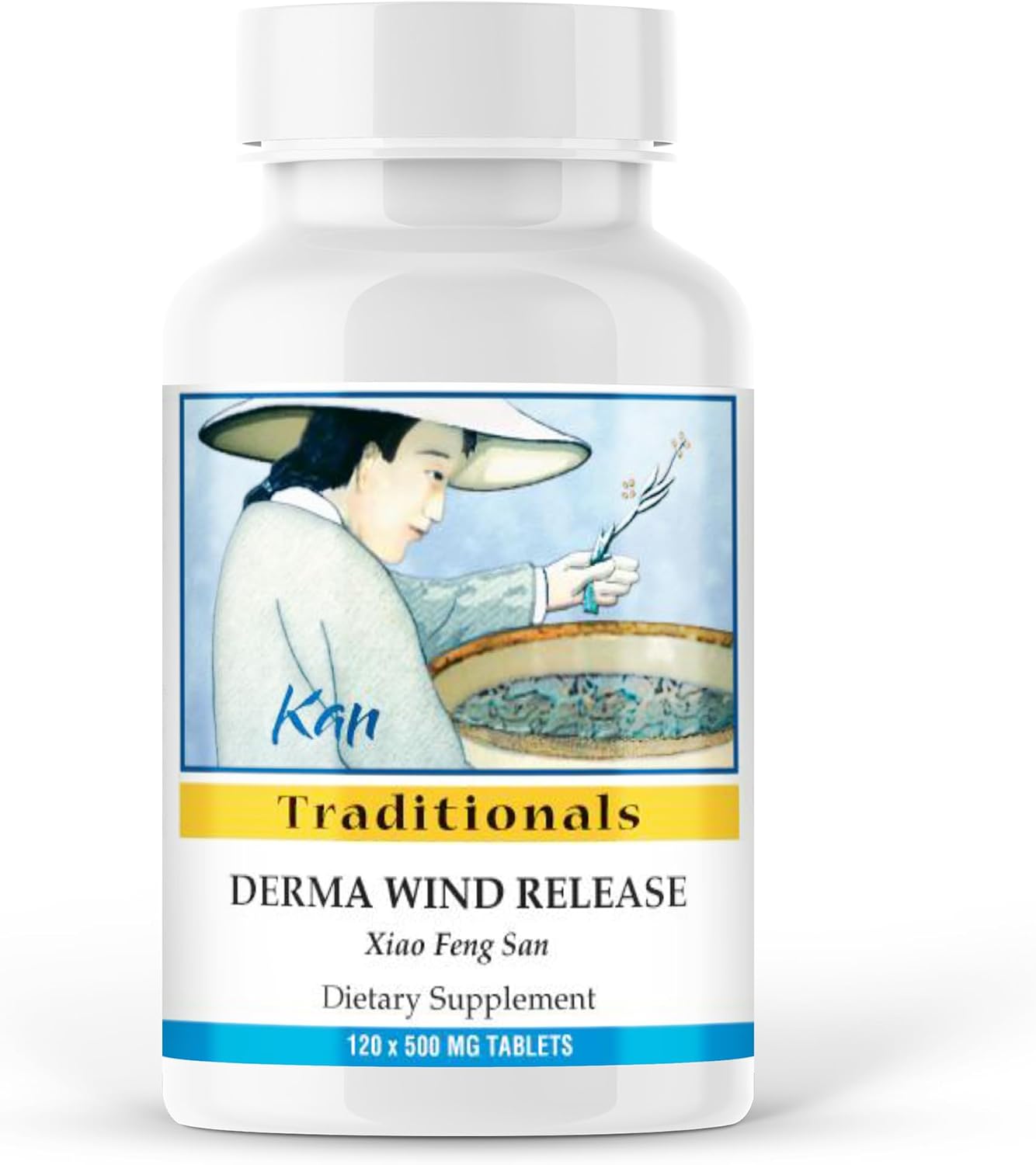 Kan Traditionals Derma Wind Release 120 Tablets - görsel 1