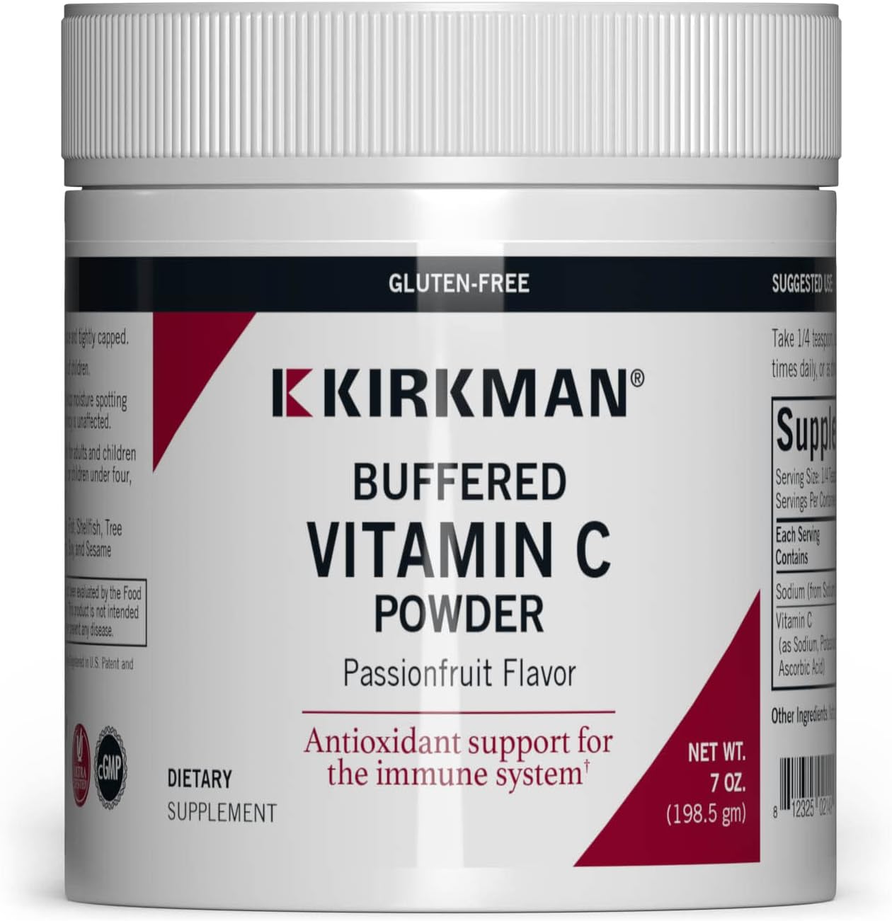 Buffered Vitamin C Powder - Bio-Max Series - Flavoured, 200 g - görsel 1