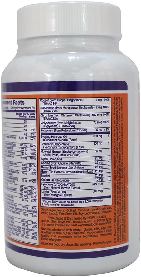 NOW Foods EVE Superior Women's Multi – 180 Softgels - görsel 4