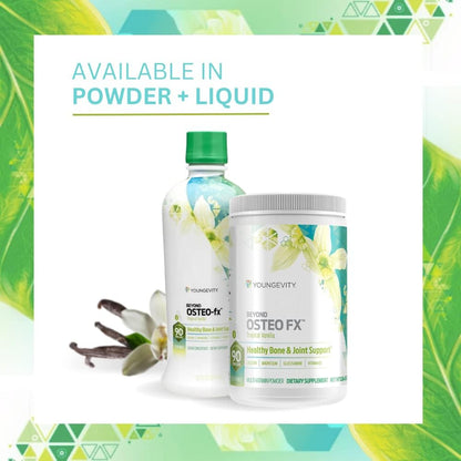 Youngevity Beyond Osteo FX - Tropical Vanilla | Bone Health Support | Multivitamin Powder | 6 Canisters