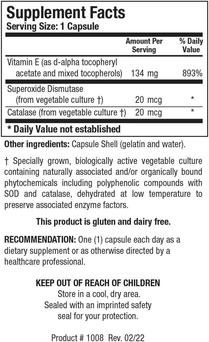 BIOTICS RESEARCH E Mulsion 2 Emulsified, Enhanced Absorption, Vitamin E, Mixed Tocopherols, Antioxidant, Cardiovascular Health, Immune Support 90 Capsules - görsel 2