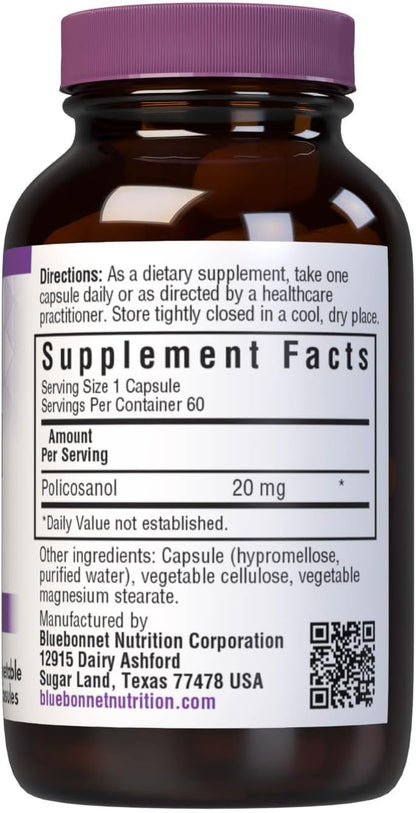 Bluebonnet Policosanol, 60 Capsules