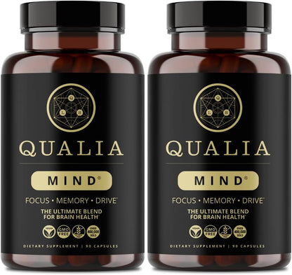 Qualia Mind 2.0 — Doctor-Formulated Nootropic for Brain Health, Focus & Concentration