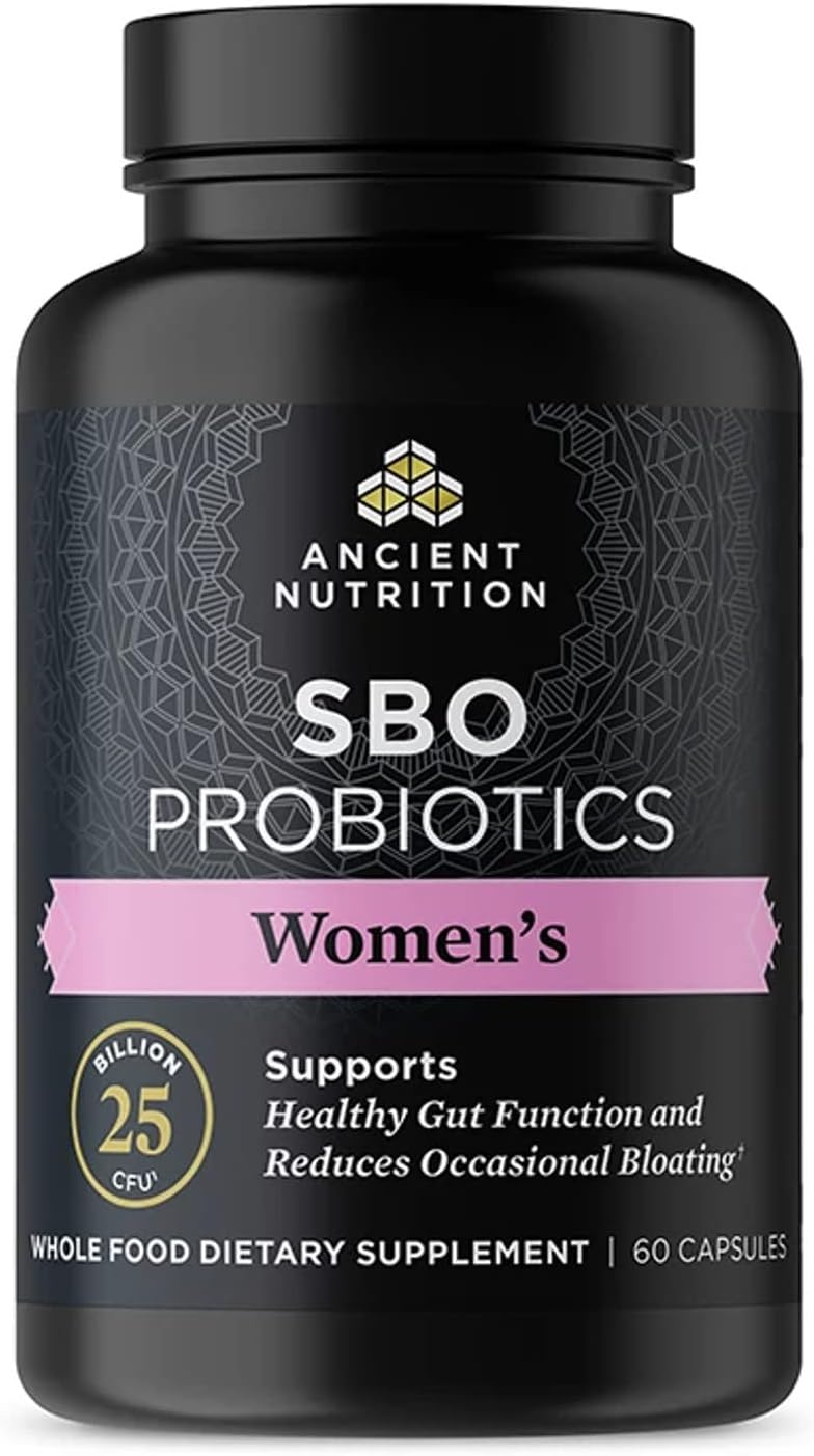 Ancient Nutrition SBO Probiotics for Women, 60 Capsules - görsel 1