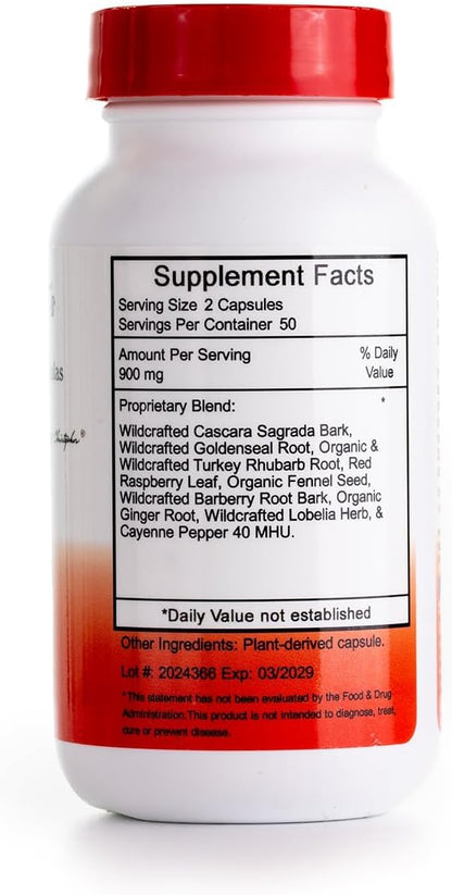 Christopher's Original Formulae Lower Bowel Formula 100 Vcaps