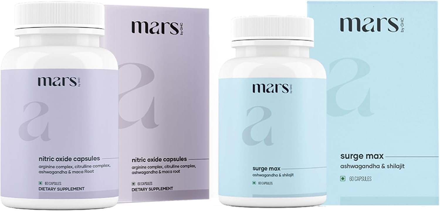 Mars Surgemax Natural Capsules with Shilajit and Safed Musli – 60 Capsules - görsel 9