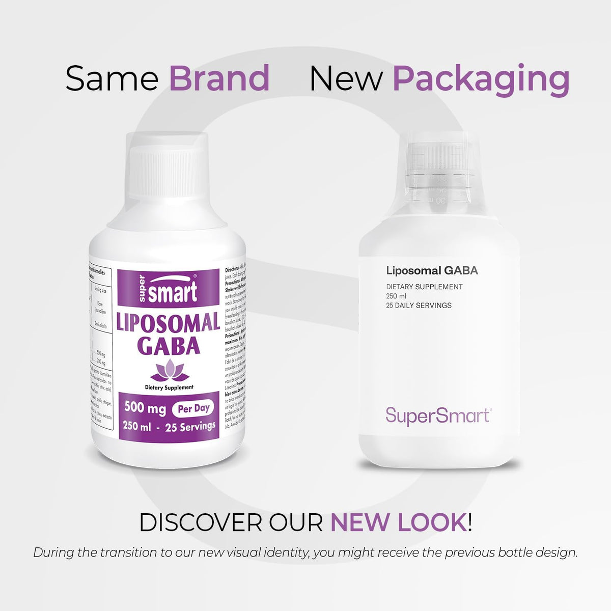Supersmart - Liposomal GABA 500mg per Day with L-Theanine - Natural Lemon Flavour - 250 ml - görsel 2