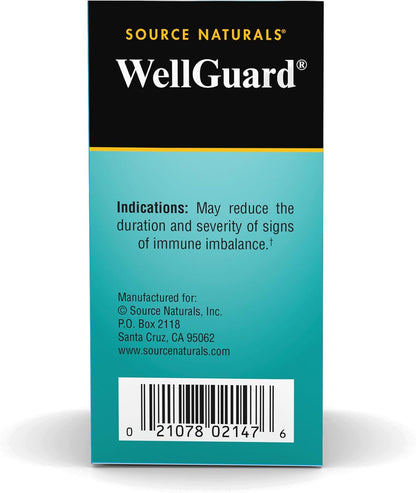 Source Naturals WellGuard - Seasonal Immune Support Food Supplement - 565 Sublingual Pellets