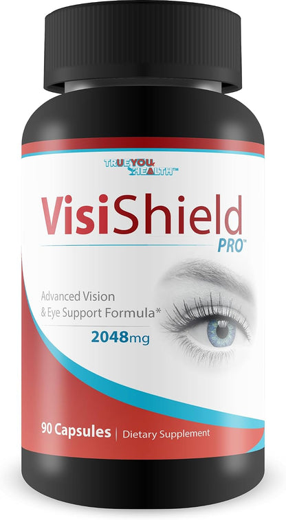 VisiShield Pro - Vision Supplement - Advanced Vision and Eye Support Formula - Promote Macula, Retina, and Ocular Health - Support Clear Vision - Antioxidant Eye Cell Support - Help Reduce Blurred Vision