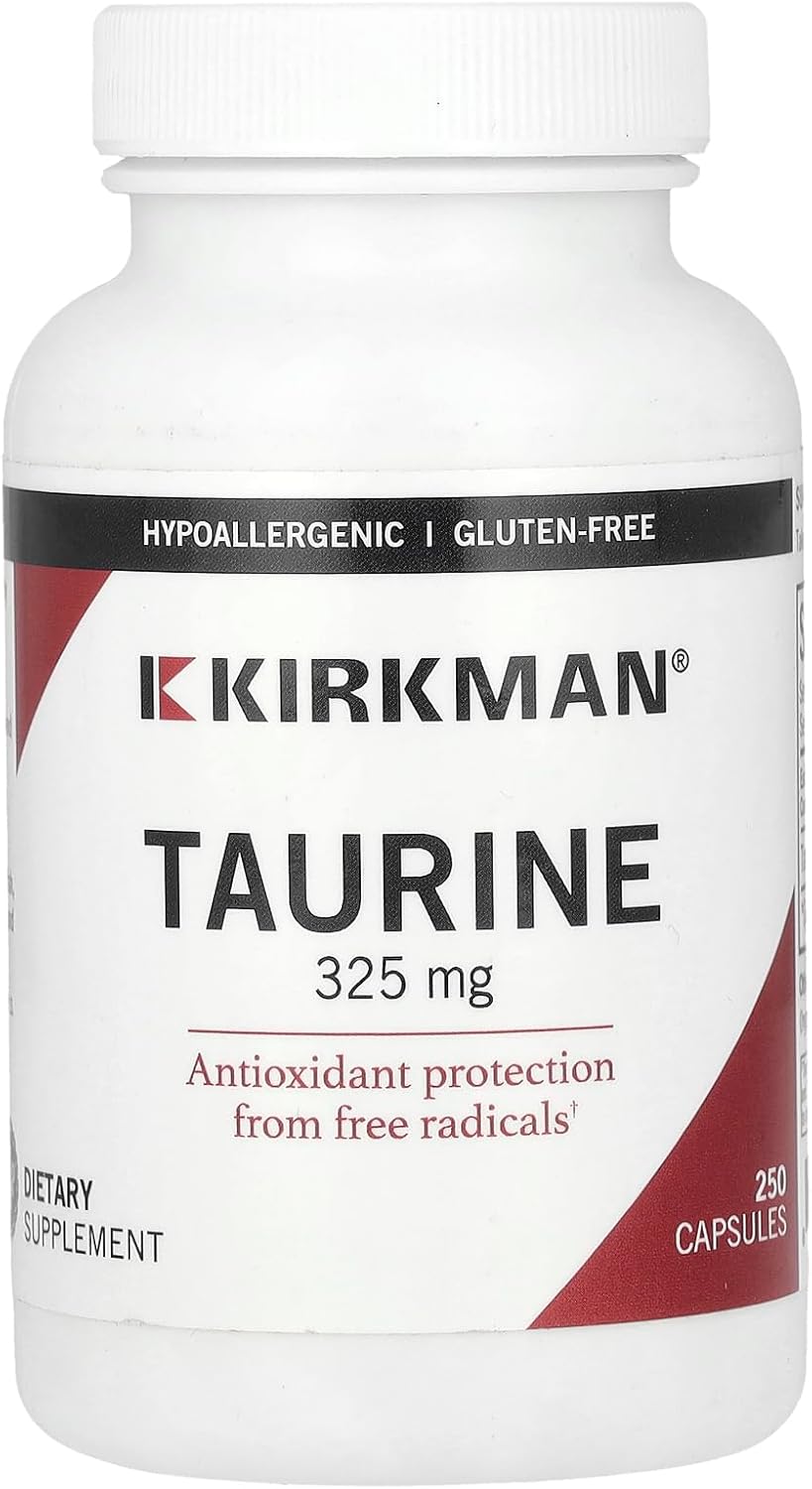 L-Taurine 325 mg Capsules, 250 Count - görsel 1