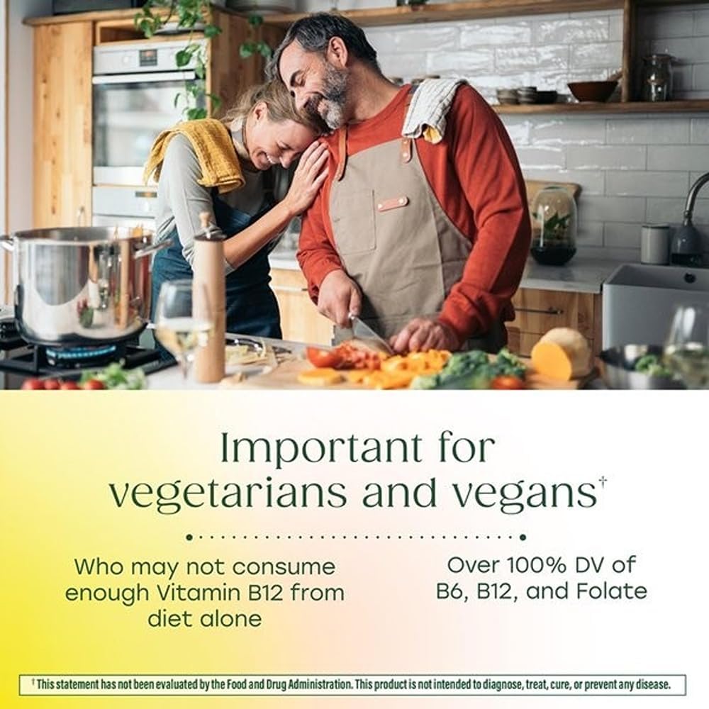 MegaFood Vegan Vitamin B12 with Vitamin B6, B12 and Folic Acid - 30 Mini Tablets - görsel 4