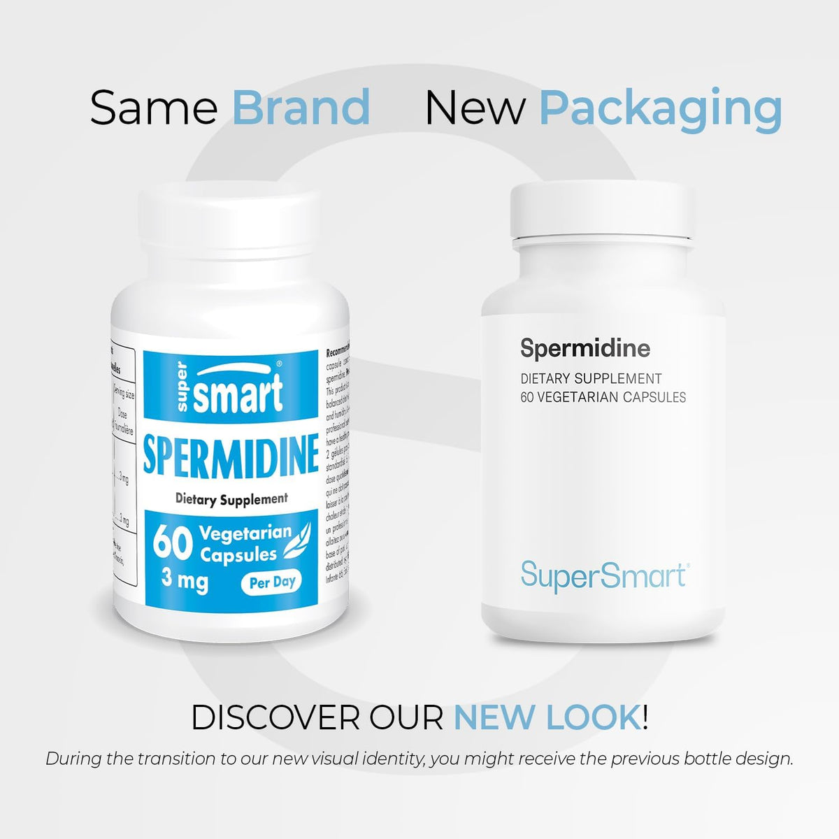 Supersmart – Spermidine 3 mg per Day – Rice Starch Extract Supplement | Non-GMO & Gluten-free – 60 Vegetarian Capsules - görsel 2