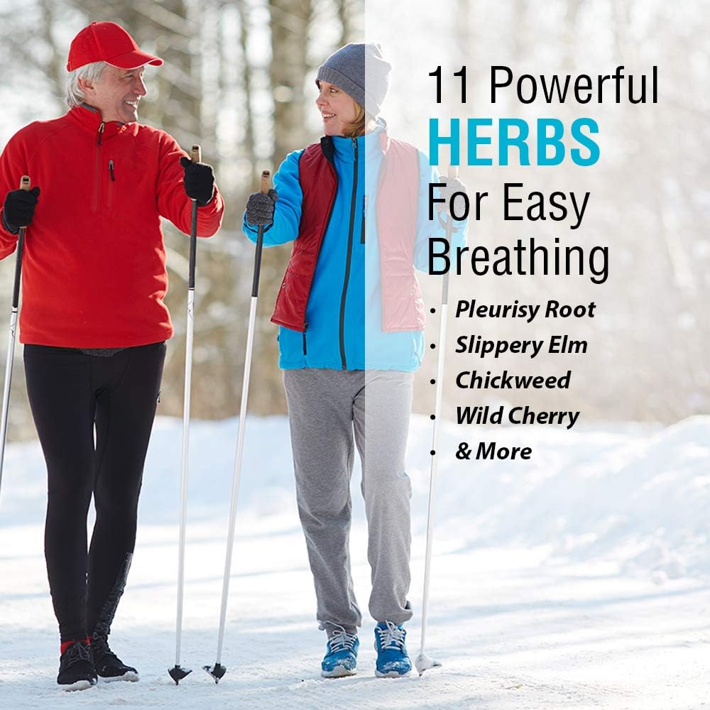 SOLARAY Respiration Blend SP-3 - Herbal & Cell Salts for Respiratory Comfort, 100 VegCaps - görsel 3