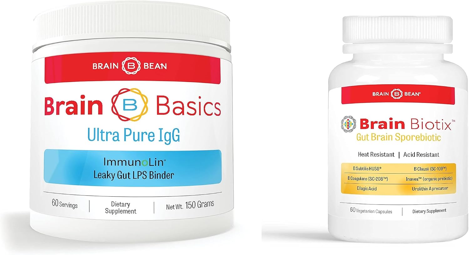 Brain Basics Ultra Pure IgG Supplement - Dairy-Free IgG Powder, 150g (60 Servings) - görsel 10