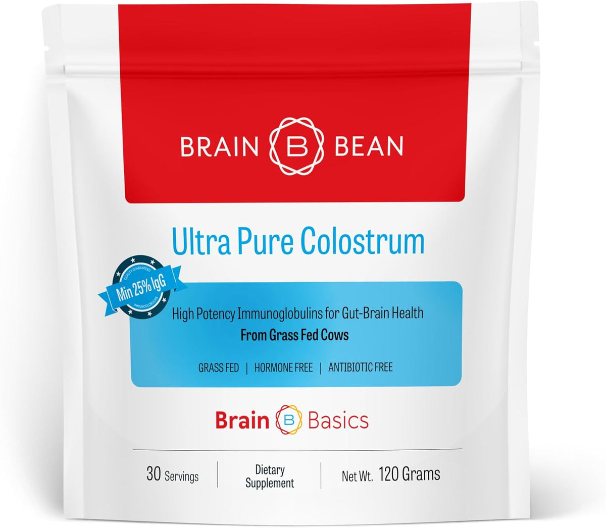 Brain Basics Ultra-Pure Colostrum Powder - 120g (30 Servings) – Image 1
